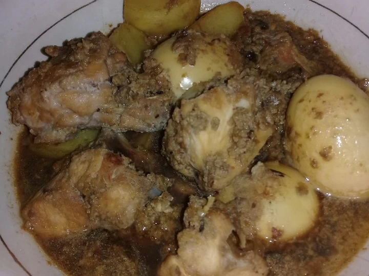 Cara Mudah Menyiapkan Resep Lapis Ayam telur kentang yang Lezat Sekali Anti Ribet, Sempurna