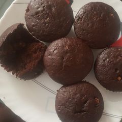 Chocolate cupcakes A picture of Chocolate cupcakes.