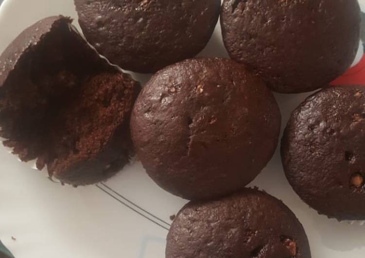 Simple Way to Prepare Ultimate Chocolate cupcakes