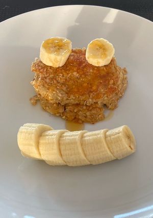 A picture of ❤️Honey Banana Oat meal❤️.