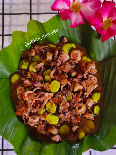Foto resep Oseng cumi petai