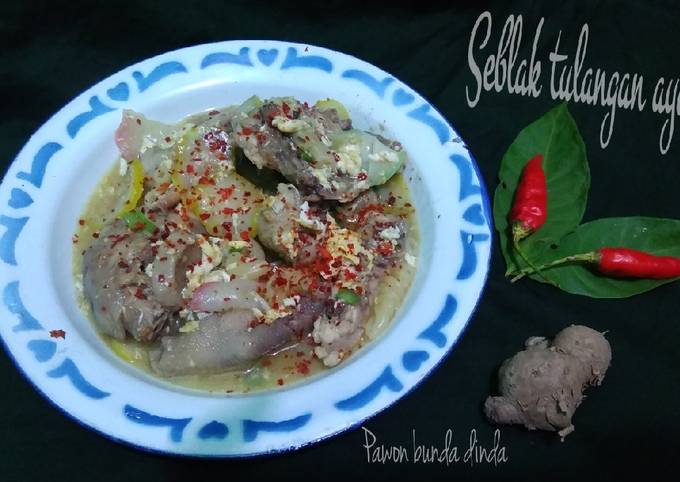 Resep Seblak Tulangan Ayam Oleh Pawon Bunda Dinda Cookpad