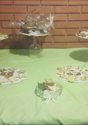 Una foto de Galletitas navideñas