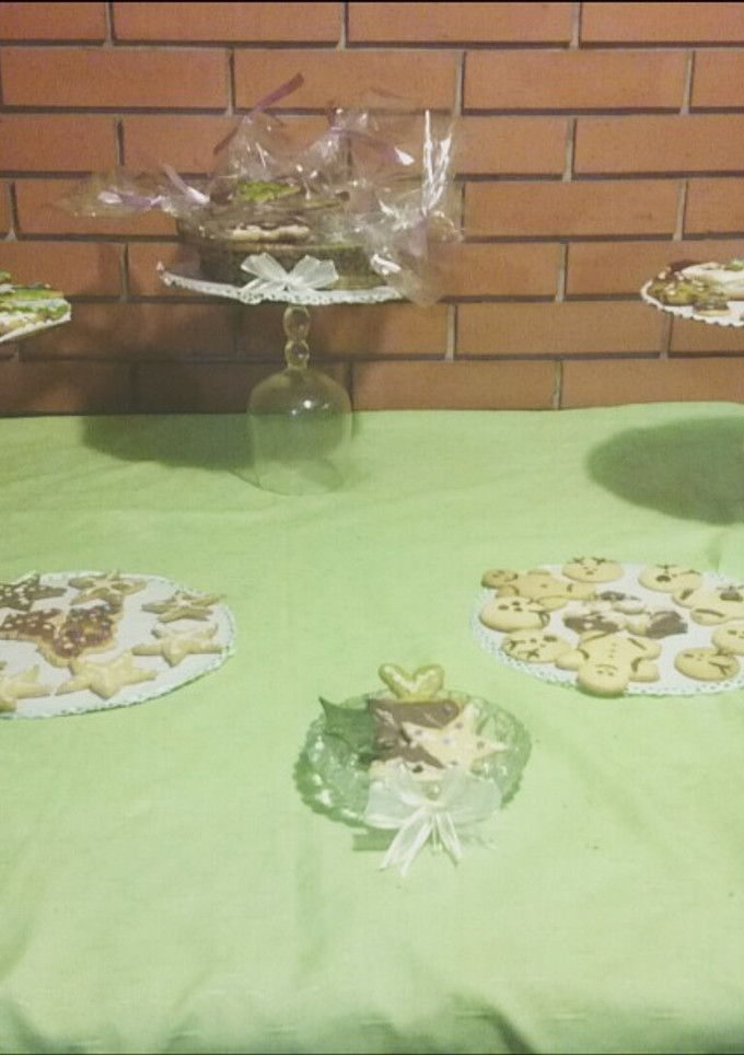 Una foto de Galletitas navideñas