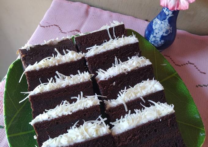  Resep  Brownies Kukus Ny  Liem  4 Telur Resep  Brownies 