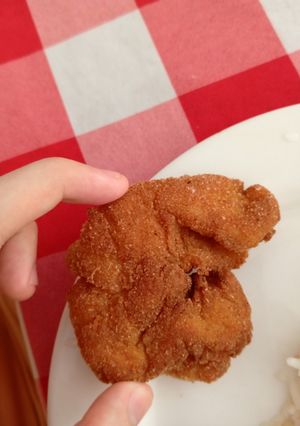 Una foto de Pollo empanizado colombiano
