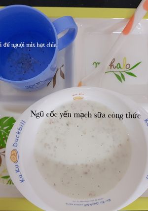 Hình của món #5 | Ngũ cốc yến mạch sữa công thức or sữa mẹ.