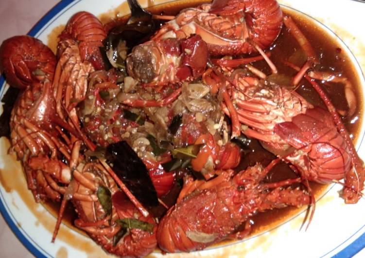 Cara Gampang Membuat Lobster asam manis, Lezat Sekali