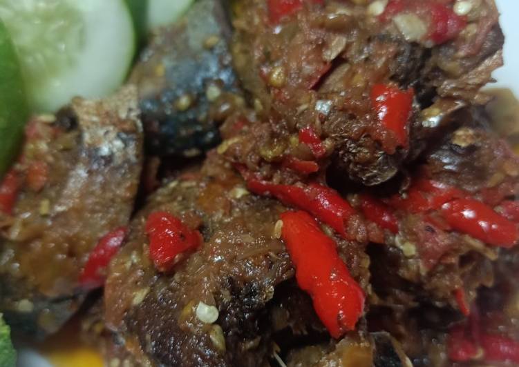 Masakan Unik Balado cakalang Gurih Mantul