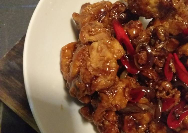 Chicken karage saus kecap
