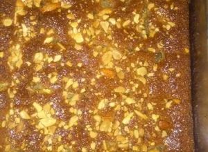 صورة لوصفة بسبوسه بالقشطه