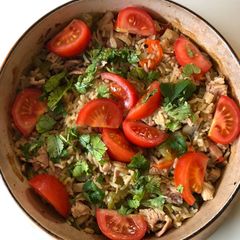 A picture of Turkey Pilaf.