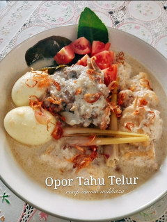 Foto resep Opor Tahu Telur