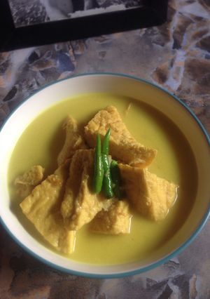 Foto resep Sayur tahu santan