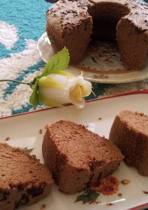 Foto resep Bolu nutrijell cokelat tepung beras (oven dan kukus)