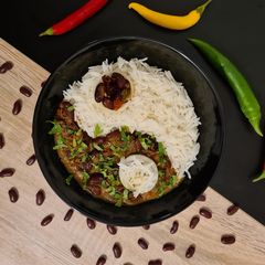 A picture of Rajma Curry.