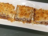 Torta de coco y dulce de leche
