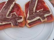 Una foto di vegano torta