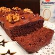 Budín fit de chocolate