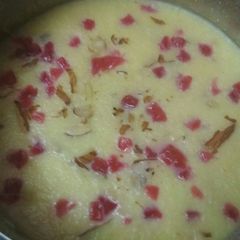 A picture of Vanilla ice cream.
