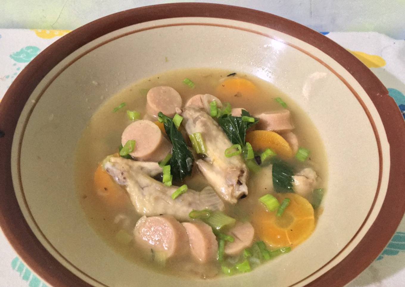 Sop Ayam Sosis