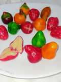 Thai Kanom Luk Chup (Kue Buah Mini Thailand 🍓🍊🍒🥭)
