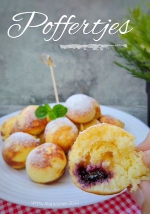 Foto resep Poffertjes (isi blueberry)