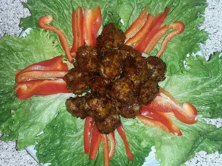 Standar Bagaimana cara bikin wraps chicken meatballs yang nagih banget