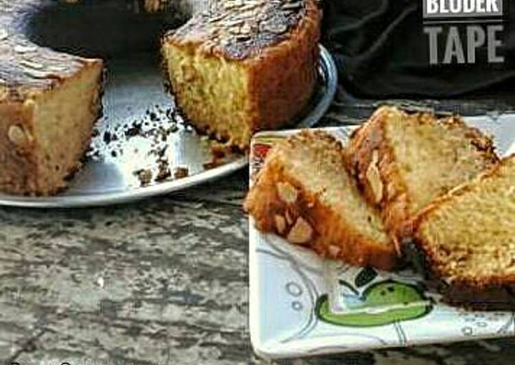 Resep Bluder cake tape Anti Gagal