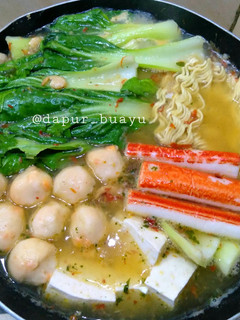 Foto resep Steamboat kuah tomyam kaldu udang