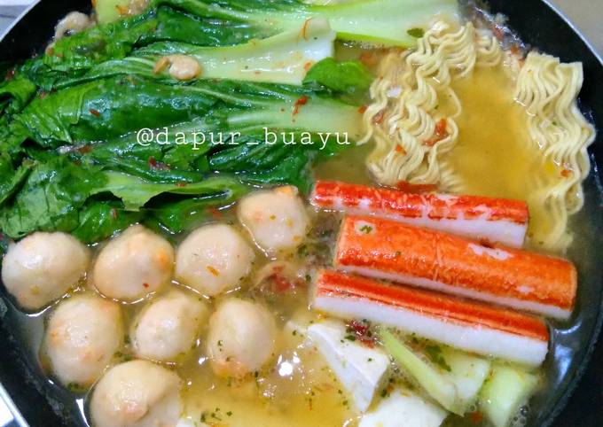 Cara Bikin Steamboat Kuah Tomyam Kaldu Udang Yang Cepat Cookandrecipe Com