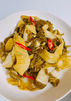 Hình của món Dưa cải muối.
