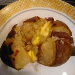 A picture of Plain baked potato 🥔.