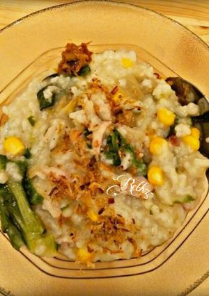 Foto resep Bubur sayur magic com ala rethz