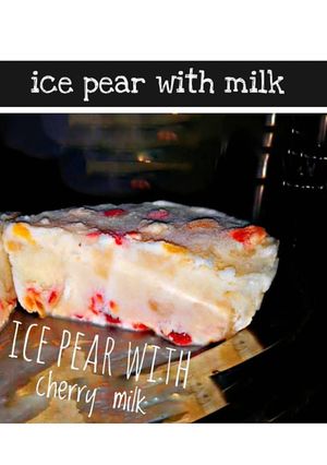 Foto resep Ice Pear with Milk