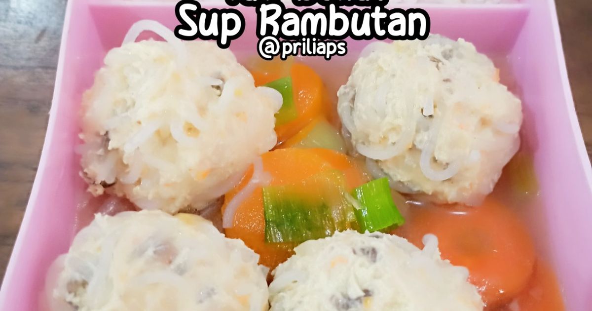 Sup Rambuta Resep Ide Bekal