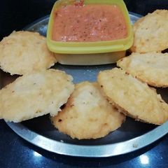 A picture of Masala Idli.