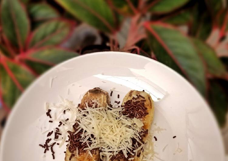 Pisang Bakar Coklat Keju