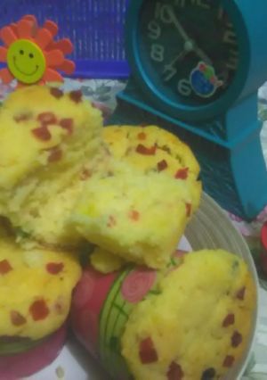 Foto resep Muffin tape sukade Putih telur lembuttt