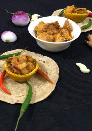 অরেঞ্জি চিকেন(Orangey Chicken recipe in bengali) রেসিপির প্রধান ছবি
