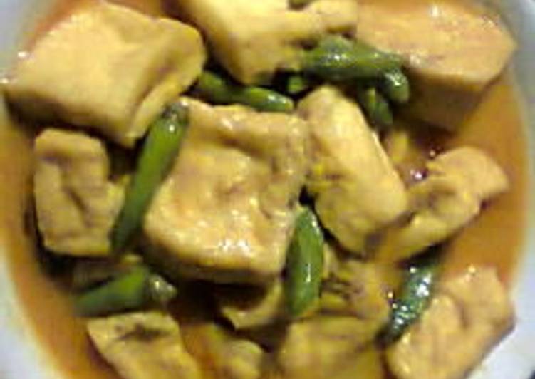 Gulai tahu ranjau