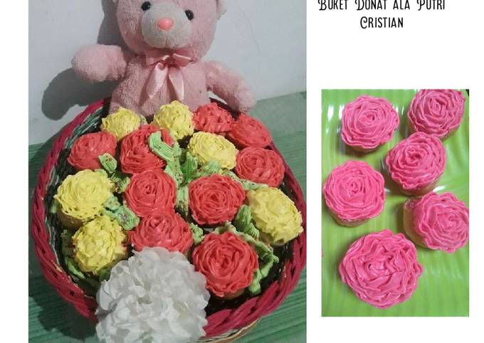 Selain Bunga, Kreasi Buket Donat Ini Juga Cocok Dijadikan Hadiah