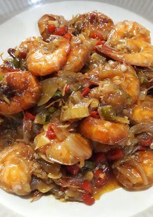 Foto resep Udang asam manis pedas