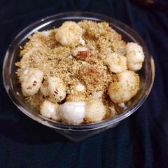 A picture of Dhaniya Panjiri.