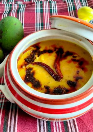 A picture of Raw Mango Kadhi.