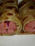 Chapati smokie wrap