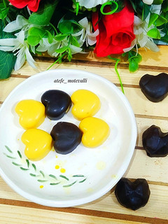 عکسی از دستور شکلات پشمکی (شیرینی بدون آرد)