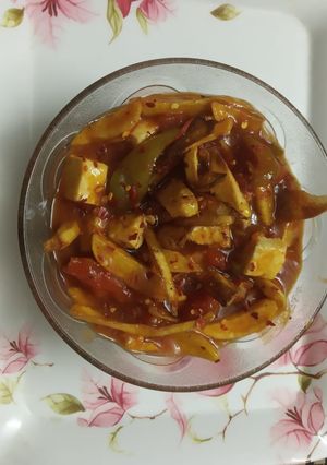હની ચીલી પનીર પટેટો રેસીપી મુખ્ય ફોટો