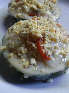 Una foto de Zapallitos rellenos