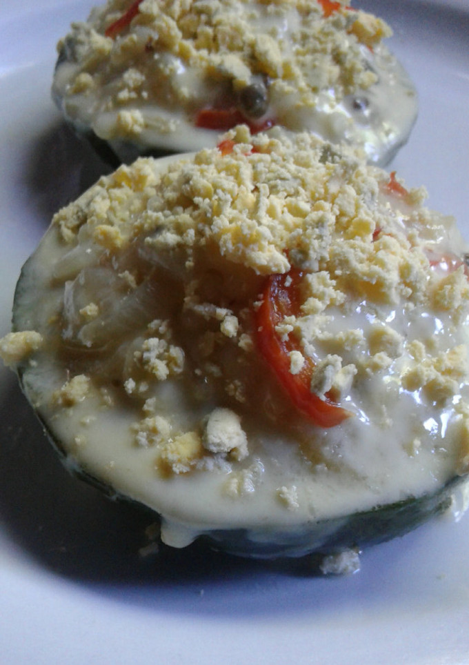 Una foto de Zapallitos rellenos